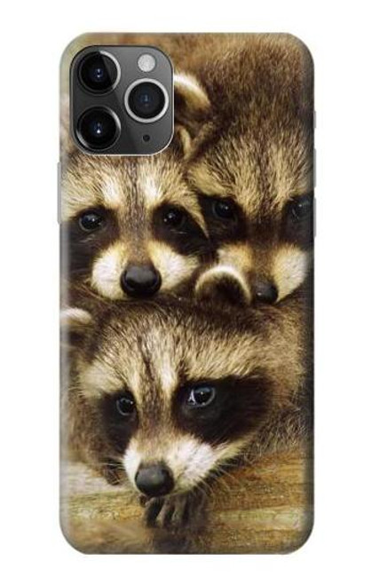 S0977 Baby Raccoons Funda Carcasa Case para iPhone 11 Pro Max