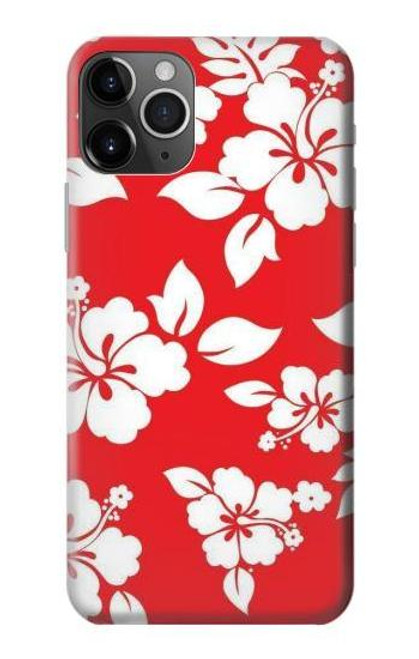 S1949 Hawaiian Hibiscus Pattern Funda Carcasa Case para iPhone 11 Pro Max