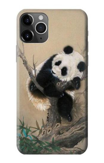 S2210 Panda Fluffy Art Painting Funda Carcasa Case para iPhone 11 Pro Max