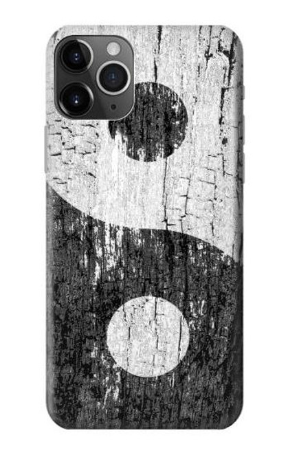 S2489 Yin Yang Wood Graphic Printed Funda Carcasa Case para iPhone 11 Pro Max