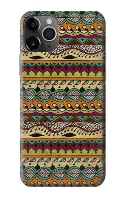 S2860 Aztec Boho Hippie Pattern Funda Carcasa Case para iPhone 11 Pro Max