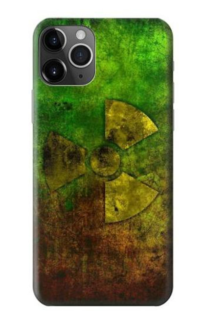 S3202 Radioactive Nuclear Hazard Symbol Funda Carcasa Case para iPhone 11 Pro Max
