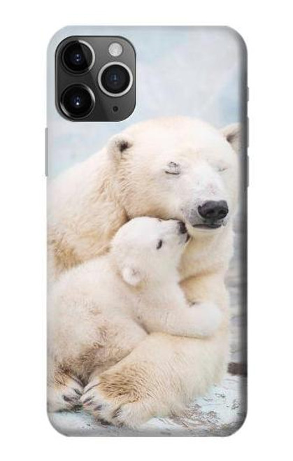 S3373 Polar Bear Hug Family Funda Carcasa Case para iPhone 11 Pro Max