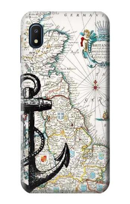 S1962 Nautical Chart Funda Carcasa Case para Samsung Galaxy A10e