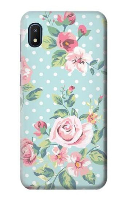 S3494 Vintage Rose Polka Dot Funda Carcasa Case para Samsung Galaxy A10e