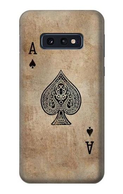 S2928 Vintage Spades Ace Card Funda Carcasa Case para Samsung Galaxy S10e