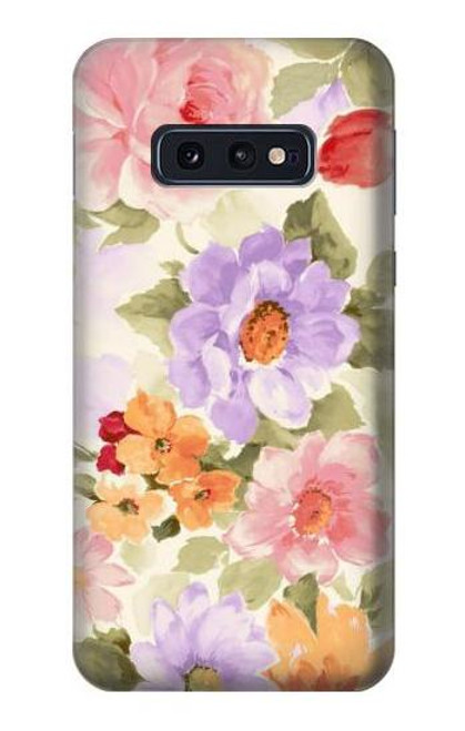 S3035 Sweet Flower Painting Funda Carcasa Case para Samsung Galaxy S10e