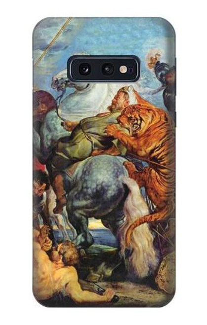 S3331 Peter Paul Rubens Tiger und Lowenjagd Funda Carcasa Case para Samsung Galaxy S10e