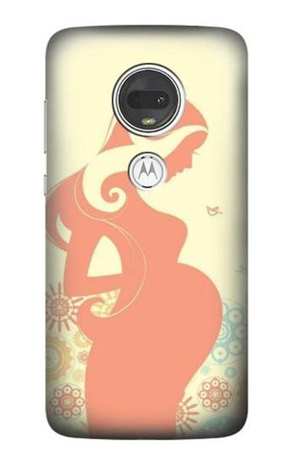 S0815 Pregnant Art Funda Carcasa Case para Motorola Moto G7, Moto G7 Plus