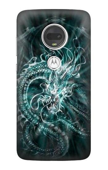 S1006 Digital Chinese Dragon Funda Carcasa Case para Motorola Moto G7, Moto G7 Plus