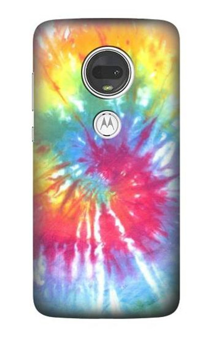 S1697 Tie Dye Colorful Graphic Printed Funda Carcasa Case para Motorola Moto G7, Moto G7 Plus