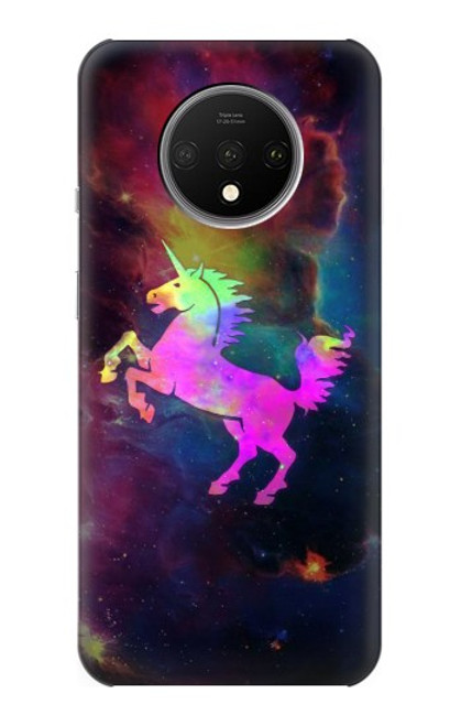 S2486 Rainbow Unicorn Nebula Space Funda Carcasa Case para OnePlus 7T