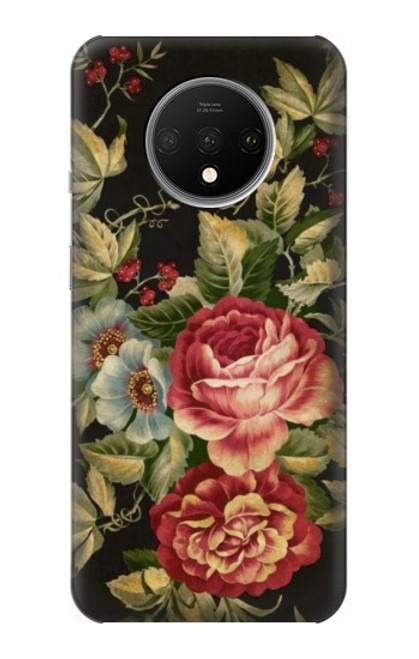 S3013 Vintage Antique Roses Funda Carcasa Case para OnePlus 7T