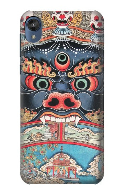 S0572 Tibet Art Funda Carcasa Case para Motorola Moto E6, Moto E (6th Gen)