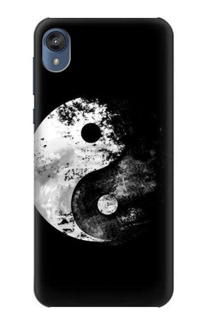 S1372 Moon Yin-Yang Funda Carcasa Case para Motorola Moto E6, Moto E (6th Gen)