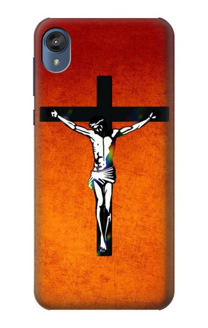 S2421 Jesus Christ On The Cross Funda Carcasa Case para Motorola Moto E6, Moto E (6th Gen)