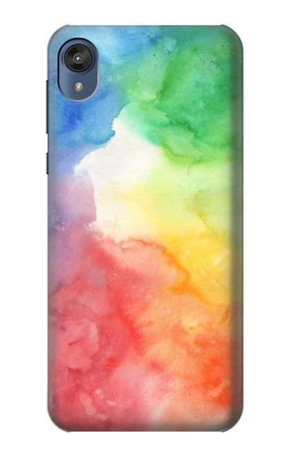 S2945 Colorful Watercolor Funda Carcasa Case para Motorola Moto E6, Moto E (6th Gen)