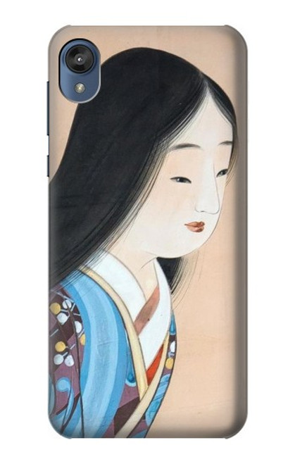 S3483 Japan Beauty Kimono Funda Carcasa Case para Motorola Moto E6, Moto E (6th Gen)