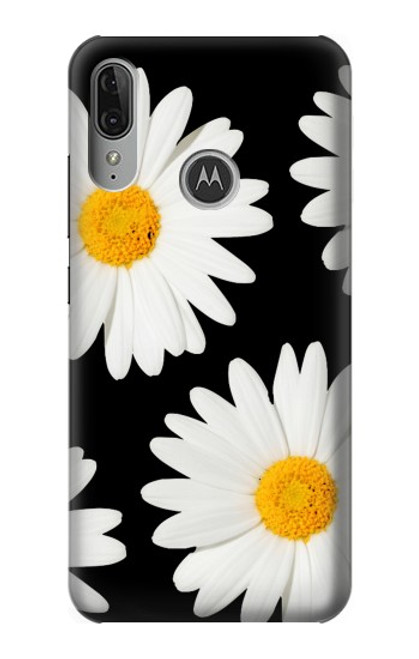 S2477 Daisy flower Funda Carcasa Case para Motorola Moto E6 Plus, Moto E6s