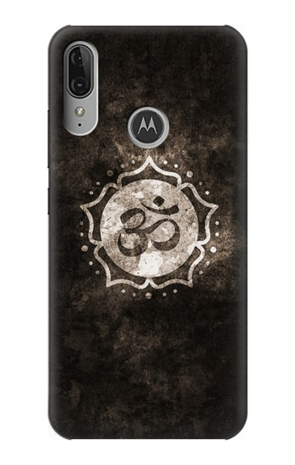 S2902 Yoga Namaste Om Symbol Funda Carcasa Case para Motorola Moto E6 Plus, Moto E6s