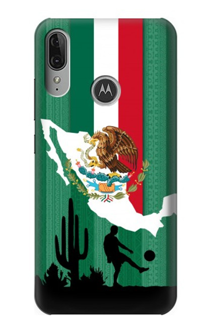 S2994 Mexico Football Soccer Copa 2016 Funda Carcasa Case para Motorola Moto E6 Plus, Moto E6s