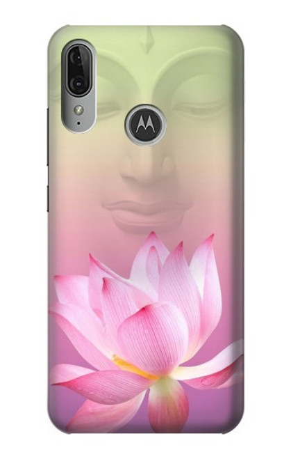 S3511 Lotus flower Buddhism Funda Carcasa Case para Motorola Moto E6 Plus, Moto E6s