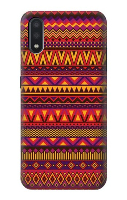 S3404 Aztecs Pattern Funda Carcasa Case para Samsung Galaxy A01