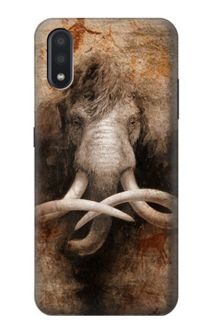 S3427 Mammoth Ancient Cave Art Funda Carcasa Case para Samsung Galaxy A01