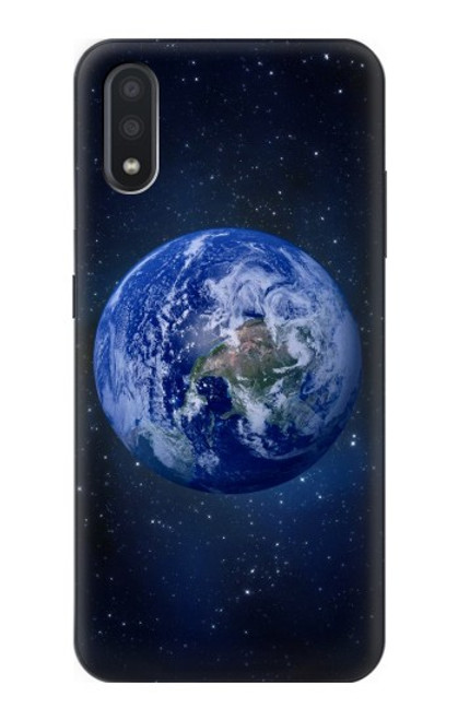 S3430 Blue Planet Funda Carcasa Case para Samsung Galaxy A01