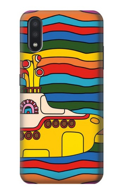 S3599 Hippie Submarine Funda Carcasa Case para Samsung Galaxy A01