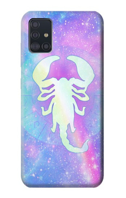 S3267 Zodiac Scorpio Funda Carcasa Case para Samsung Galaxy A51