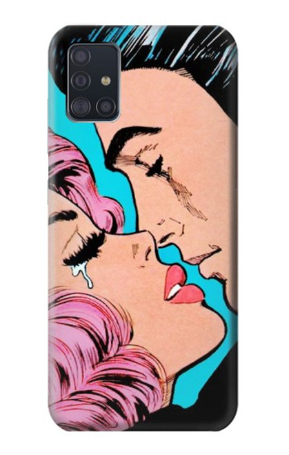 S3469 Pop Art Funda Carcasa Case para Samsung Galaxy A51