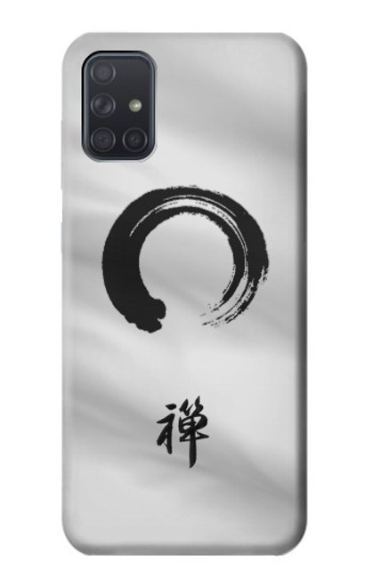 S2398 Zen Buddhism Symbol Funda Carcasa Case para Samsung Galaxy A71