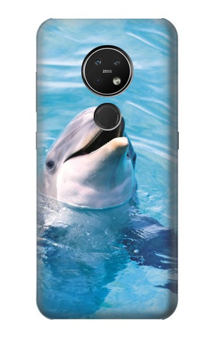 S1291 Dolphin Funda Carcasa Case para Nokia 7.2