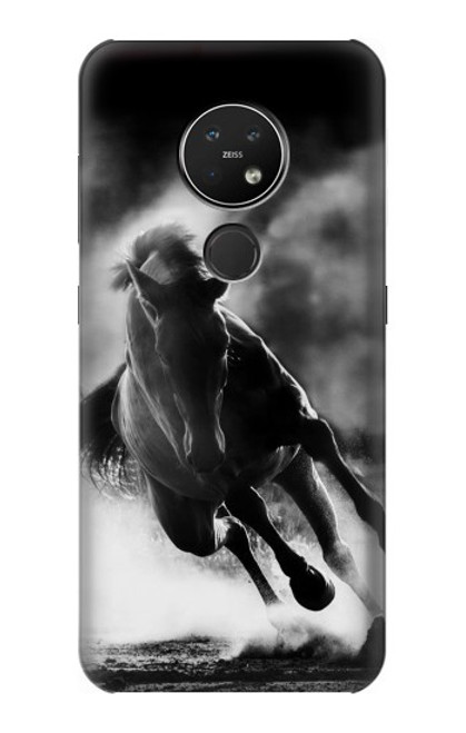 S1860 Running Horse Funda Carcasa Case para Nokia 7.2