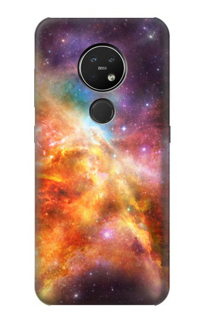 S1963 Nebula Rainbow Space Funda Carcasa Case para Nokia 7.2