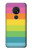 S2363 Rainbow Pattern Funda Carcasa Case para Nokia 7.2