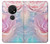 S3050 Vintage Pastel Flowers Funda Carcasa Case para Nokia 7.2