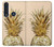 S3490 Gold Pineapple Funda Carcasa Case para Motorola Moto G8 Plus