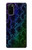 S3366 Rainbow Python Skin Graphic Print Funda Carcasa Case para Samsung Galaxy S20