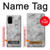 S2845 Gray Marble Texture Funda Carcasa Case para Samsung Galaxy S20 Plus, Galaxy S20+