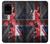 S2936 UK British Flag Map Funda Carcasa Case para Samsung Galaxy S20 Plus, Galaxy S20+