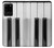 S3524 Piano Keyboard Funda Carcasa Case para Samsung Galaxy S20 Plus, Galaxy S20+