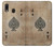 S2928 Vintage Spades Ace Card Funda Carcasa Case para Samsung Galaxy A20, Galaxy A30