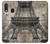 S3416 Eiffel Tower Blueprint Funda Carcasa Case para Samsung Galaxy A20e