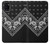 S3363 Bandana Black Pattern Funda Carcasa Case para Samsung Galaxy A31