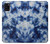 S3439 Fabric Indigo Tie Dye Funda Carcasa Case para Samsung Galaxy A31