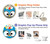 S2521 Cute Nerd Owl Cartoon Funda Carcasa Case para LG Stylo 6