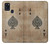 S2928 Vintage Spades Ace Card Funda Carcasa Case para Samsung Galaxy A21s