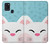 S3542 Cute Cat Cartoon Funda Carcasa Case para Samsung Galaxy A21s